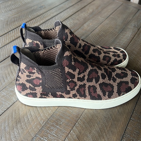 Rothy’s Wild Cat Chelsea High Top Sneakers, 8 - Picture 3 of 15